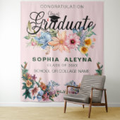 Abschluss des Blumengartens Wandteppich (Beispiel)