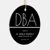 Abschluss des DBA-Abschlusses Keramik Ornament (Rechts)