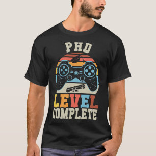 Abschluss des Doktoratsstudiums für Retro-Gamer au T-Shirt