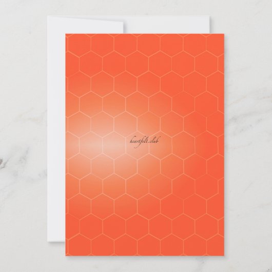 Abschluss des Herzklopfs Einladung (Rückseite)