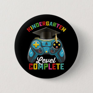 Abschluss des Kindergartenniveaus Gaming Button