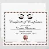 Abschluss des Lashes Lashes (Vorne/Hinten)