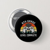 Abschluss des letzten Schultages Button (Vorne & Hinten)