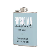 Abschluss des personalisierten Arztes Flachmann (Links)