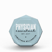 Abschluss des personalisierten Arztes Fotoblock (Vorderseite)