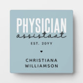 Abschluss des personalisierten Arztes Fotoplatte (Vorderseite)