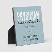 Abschluss des personalisierten Arztes Fotoplatte (Vorderseite)