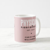 Abschluss des personalisierten Arztes Kaffeetasse (VorderseiteRechts)