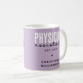 Abschluss des personalisierten Arztes Kaffeetasse (VorderseiteRechts)