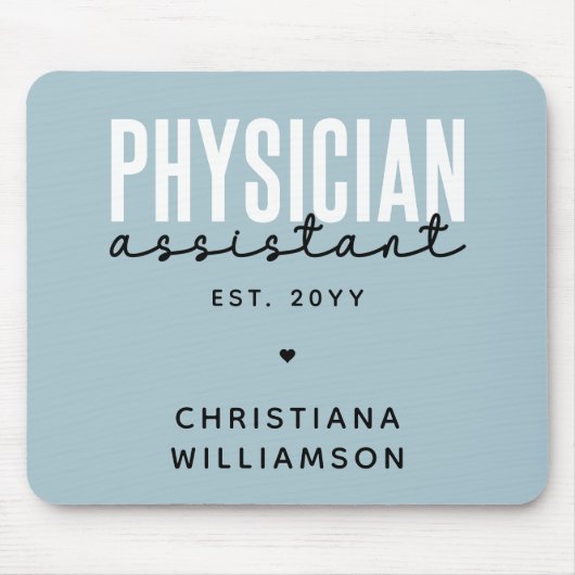 Abschluss des personalisierten Arztes Mousepad (Vorne)