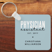 Abschluss des personalisierten Arztes Schlüsselanhänger (Vorderseite)