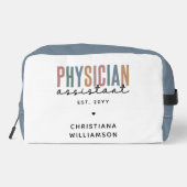 Abschluss des personalisierten PA-Arztes Waschbeutel (Rückseite)