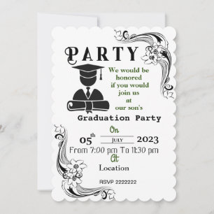 Abschluss des Studiums   Einladung