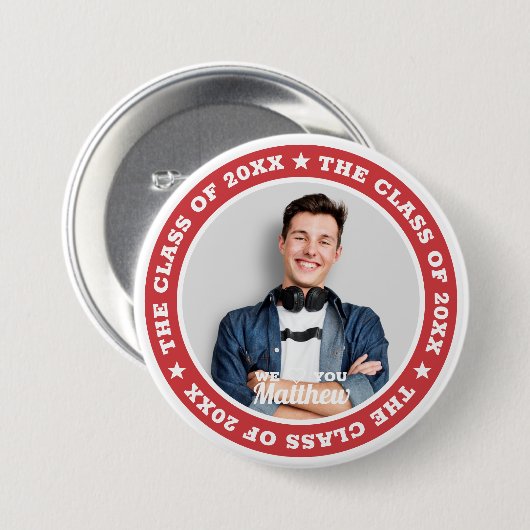 Abschluss Die Klasse des modernen benutzerdefinier Button (Vorne & Hinten)