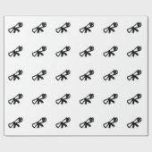 Abschluss Diploma Geschenkpapier (Flach)