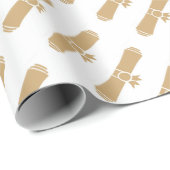 Abschluss Diploma Geschenkpapier (Rolleneckpunkt)