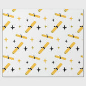 Abschluss Diplomabschlüsse - Papiermuster Geschenkpapier (Flach)