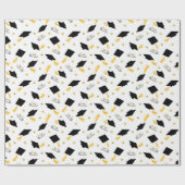 Abschluss-Diplome und Kartenprüfbescheinigungen Geschenkpapier (Flach)