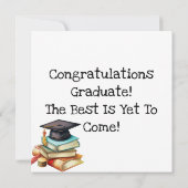 Abschluss-Diplomkarte Einladung (Rückseite)