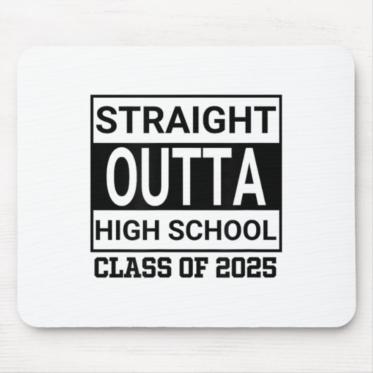 Abschluss direkt aus der Oberschule 2025 _1 Mousepad (Vorne)