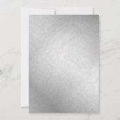 Abschluss Doctor Caduceus Silver Grad Cap Ankündigung (Rückseite)