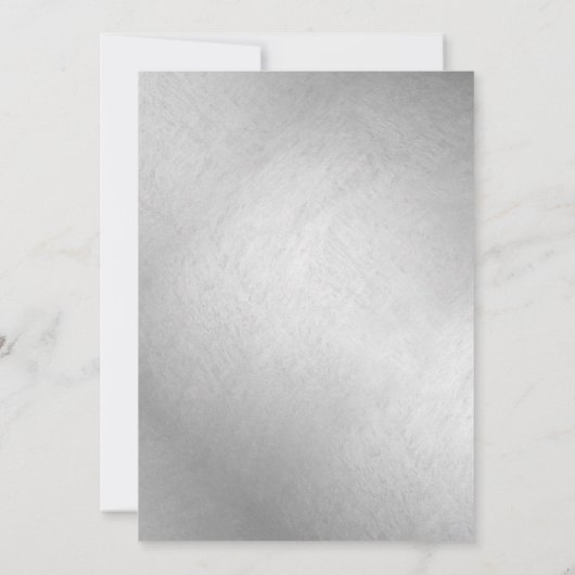 Abschluss Doctor Caduceus Silver Grad Cap Ankündigung (Rückseite)