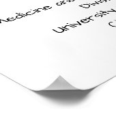 Abschluss Doktortitel Poster (Ecke)