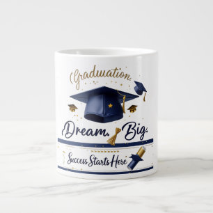 Abschluss Dream Big Jumbo Tasse -