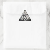Abschluss Dreieckiger Aufkleber (Tasche)