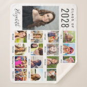 Abschluss durch die Jahre FotoCollage Sherpadecke (Vorderseite)