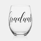 Abschluss Edelstahlglas Weinglas Ohne Stiel (Vorderseite)