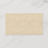 Abschluss-Efeu-Namenskarte Telefonnummerkarte (Rückseite)