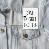 Abschluss Ein Grad Heißer Lustiger College Master Button (Insitu)