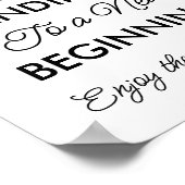 Abschluss eine süße Endung der neuen Beginner Cand Poster (Ecke)