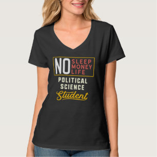 Abschluss eines Hauptfachstudenten der Politikwiss T-Shirt