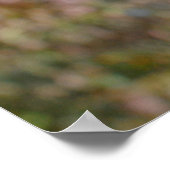 Abschluss eines niedlichen Golden Retriever Welpen Poster (Ecke)