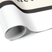 Abschluss eines Stehenden Tall Diploma Geschenkpapier (Rolleneckpunkt)