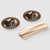 Abschluss einfaches Foto Modernes Graduate Party Fächer (Non-assembled)