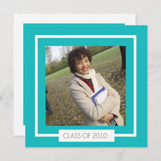 Abschluss Einladung (Vorne/Hinten)