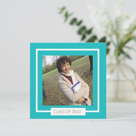 Abschluss Einladung (Stehend Vorderseite)