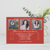 Abschluss Einladung (Stehend Vorderseite)