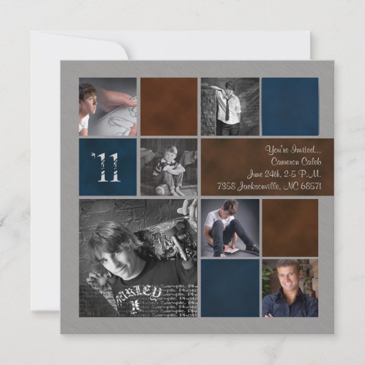 Abschluss Einladung (Vorderseite)