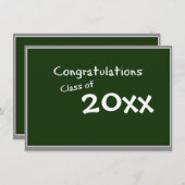 Abschluss Einladung (Vorne/Hinten)