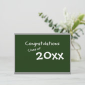 Abschluss Einladung (Stehend Vorderseite)