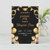 Abschluss Einladung (Stehend Vorderseite)