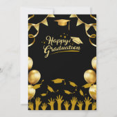 Abschluss Einladung (Rückseite)