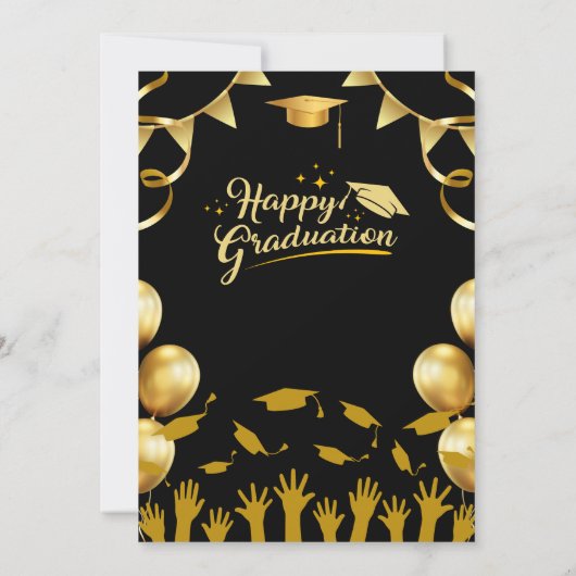 Abschluss Einladung (Rückseite)