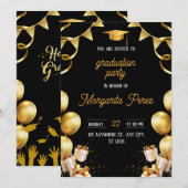 Abschluss Einladung (Vorne/Hinten)