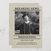 Abschluss Einladung (Vorne/Hinten)