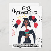 Abschluss Einladung (Vorne/Hinten)